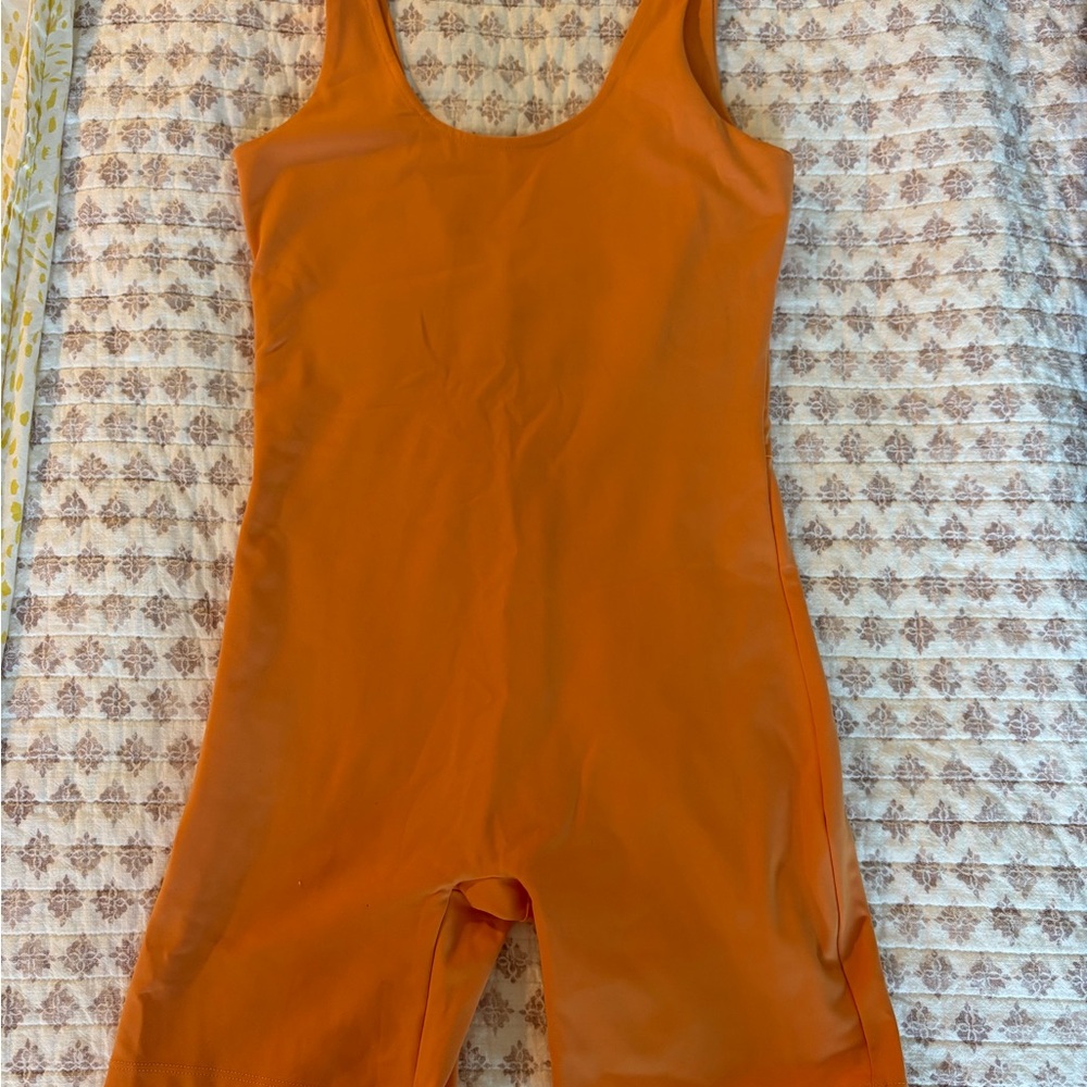 Orange Girlfriend Collective Onesie
